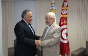 سفير السعودية يودع الشيخ راشد الغنوشي بمناسبة انتهاء مهامه في تونس.4.jpg