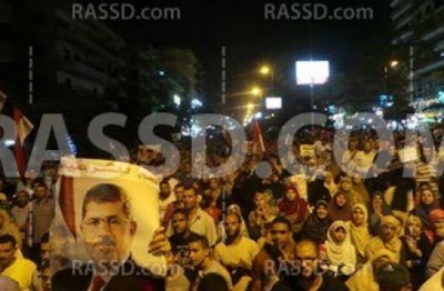 الالاف في مسيرة من جامع السلام إلى رابعة العدوية.jpg