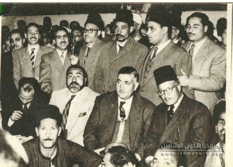 ملف:المستشار-حسن-الهضيبي-وعبد-القادر-عودة-وعمر-التلمسانى-ومحمد-خميس-حميدة-والحاج-ابراهيم-كروم.png