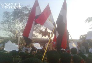 الآلاف بالشرقية يرفعون أعلام مصر.jpg